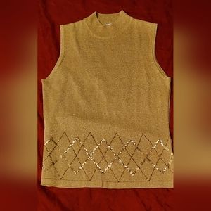 Bamboo sleeveless shirts sz L